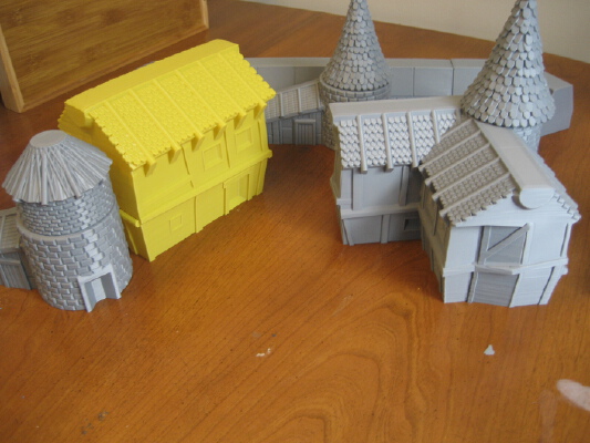 VMT - Village: Houses 1 | 3d print model