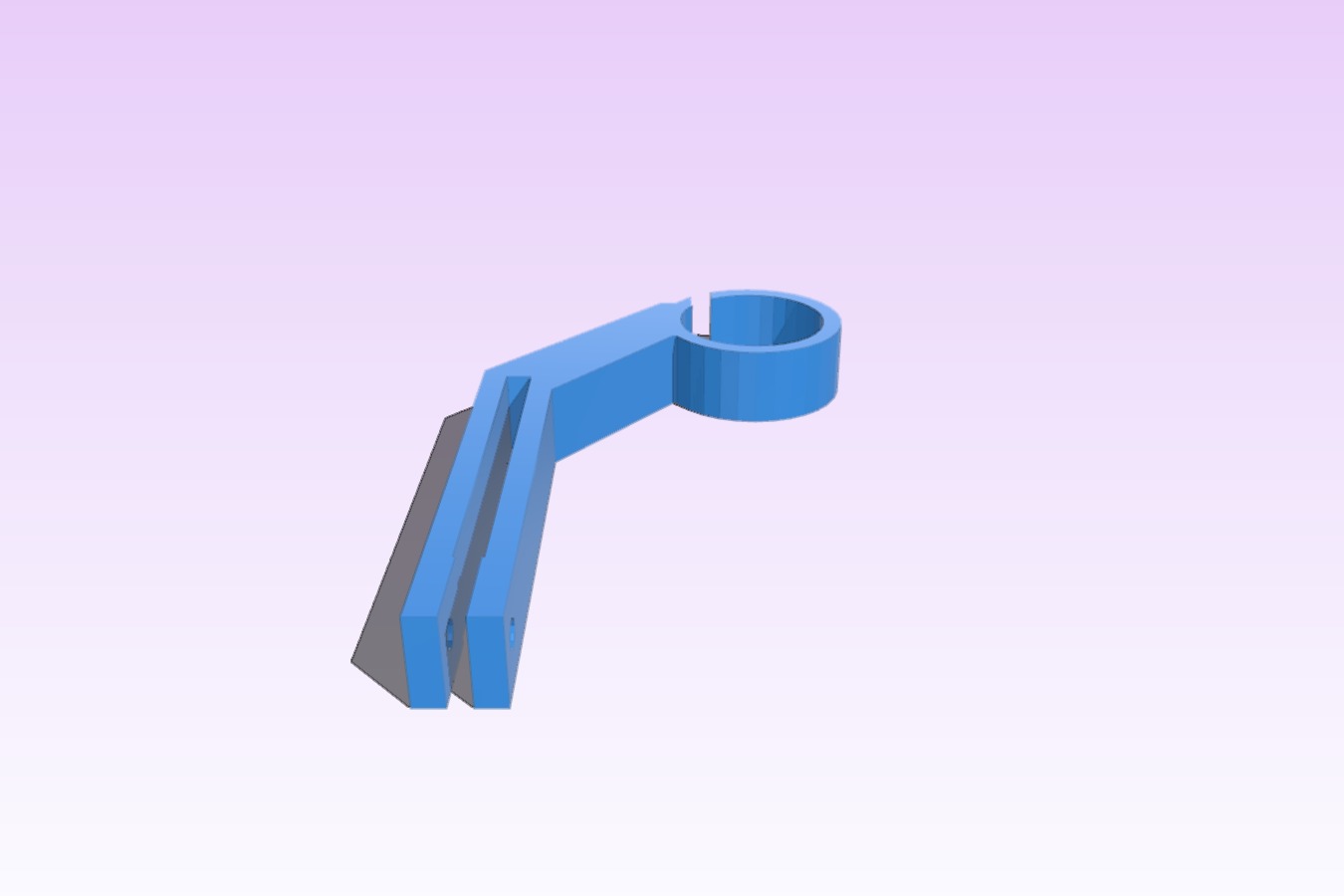 Prusa i3 filament guide 3mm frame