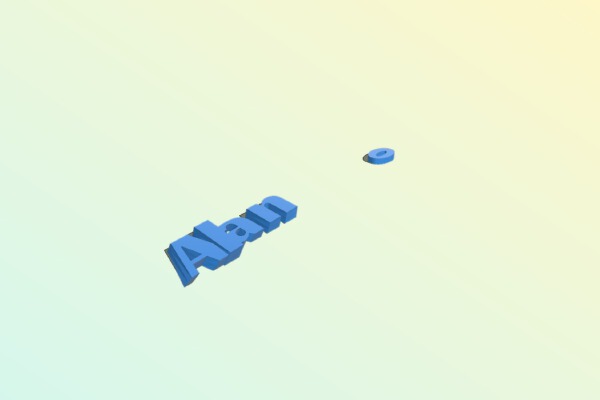 My Alan Keyring _ Keyfob | 3d print model