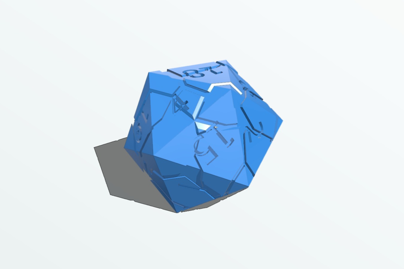 D20 Not My creation dice