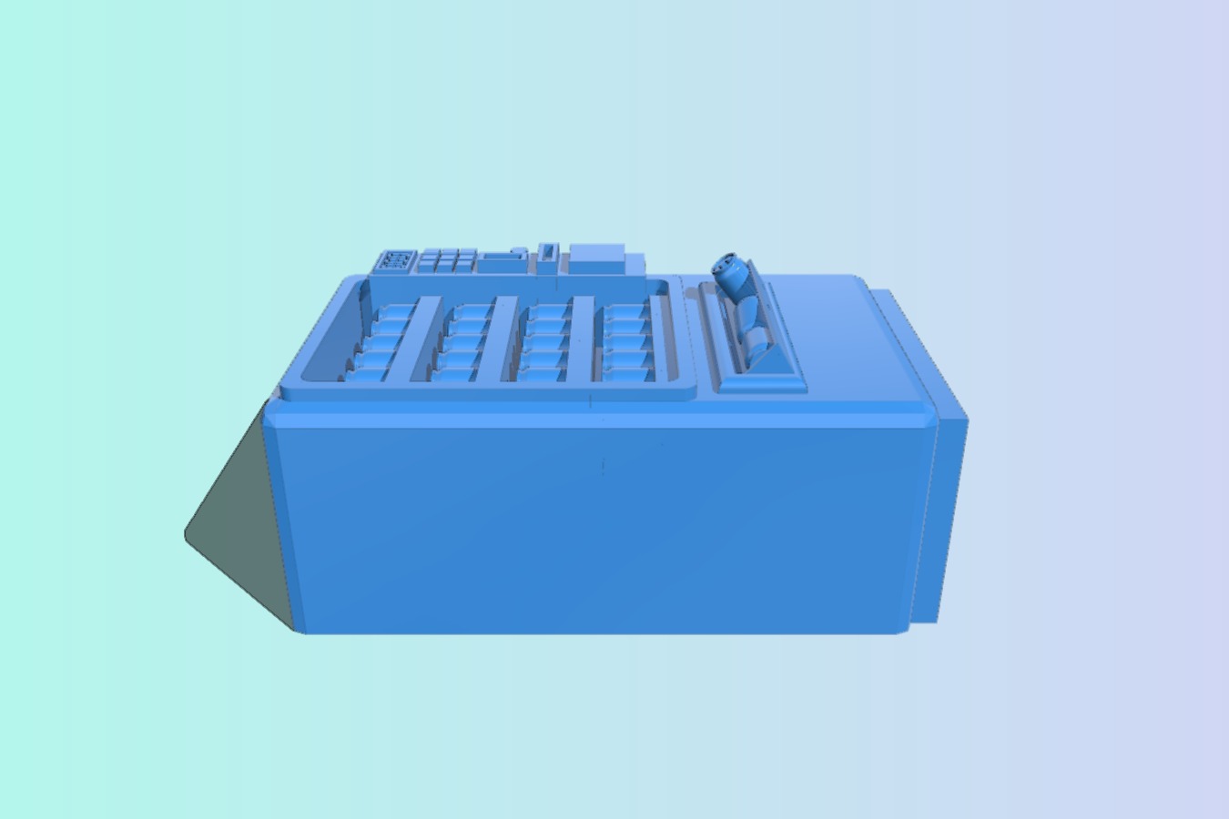 Soda can vending machine scaled for 28mm tabletop