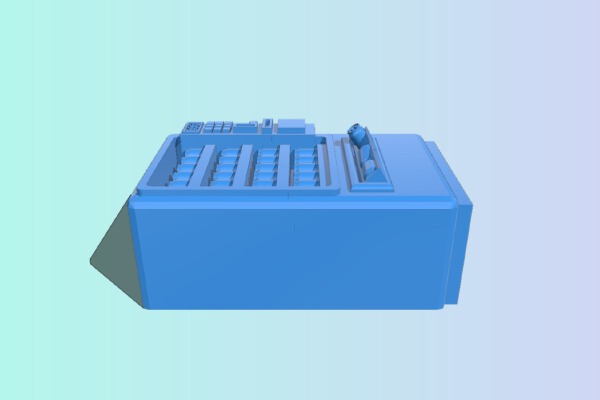 Soda can vending machine scaled for 28mm tabletop | 3d print model