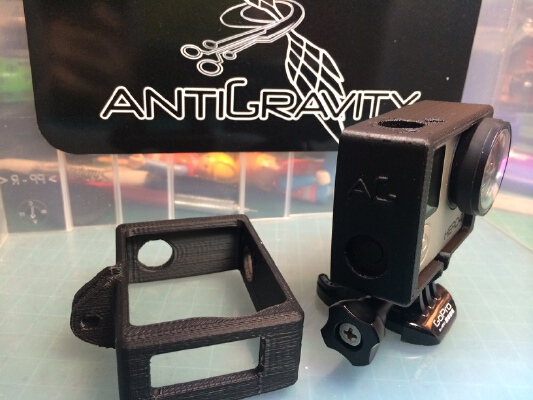 AG GoPro Hero4 Frame | 3d print model