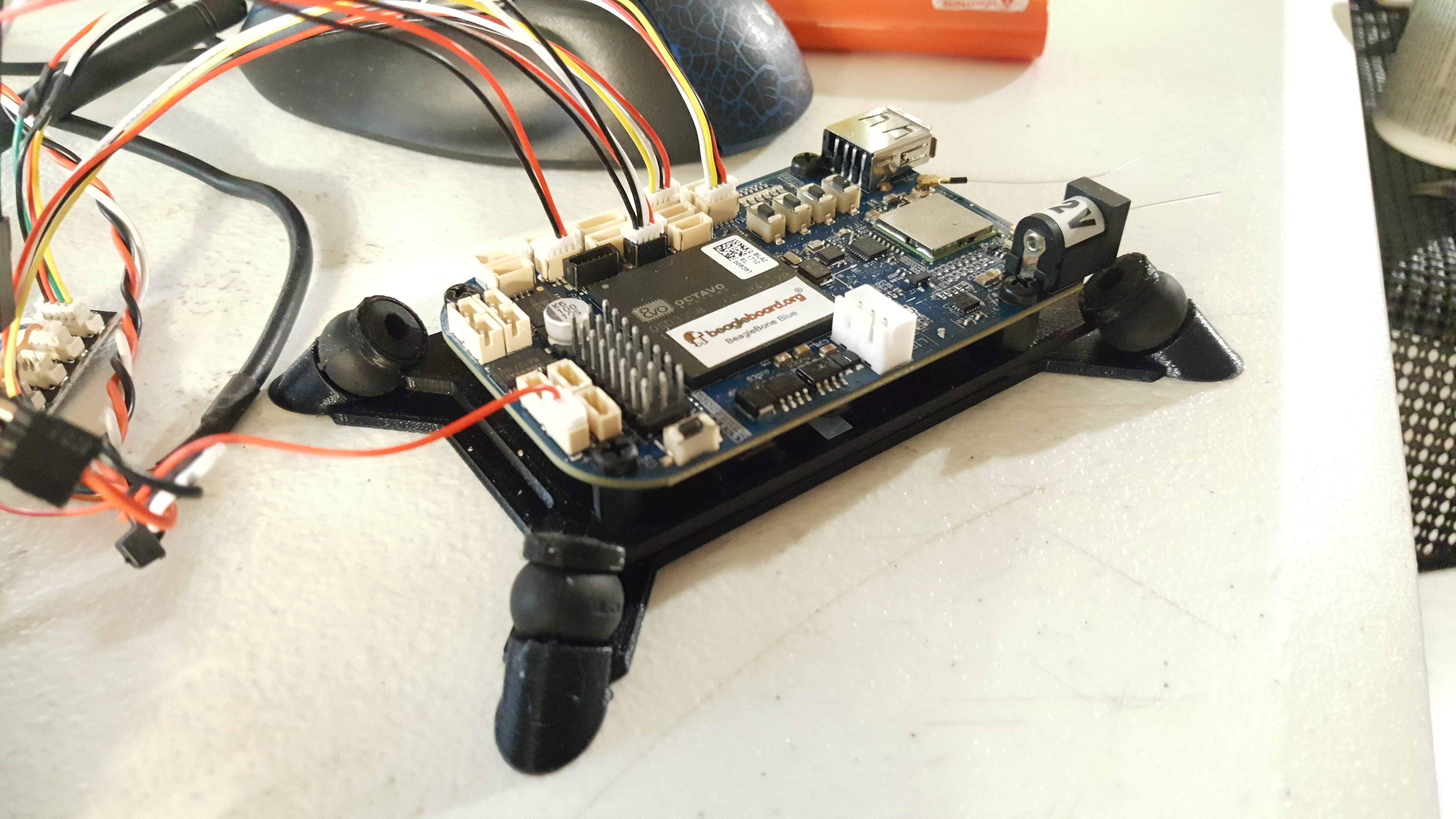 BeagleBone Blue Flight Controller Iso Mount