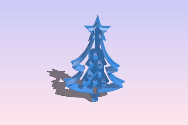 Christmas Tree Cookie Cutter | 3d print model