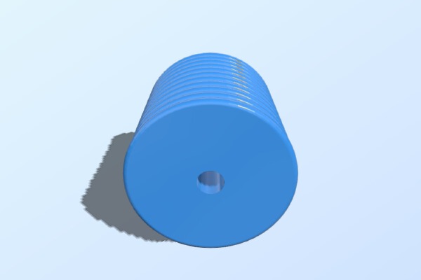 Bellows _ Shock Mount for Proton Pack | 3d print model