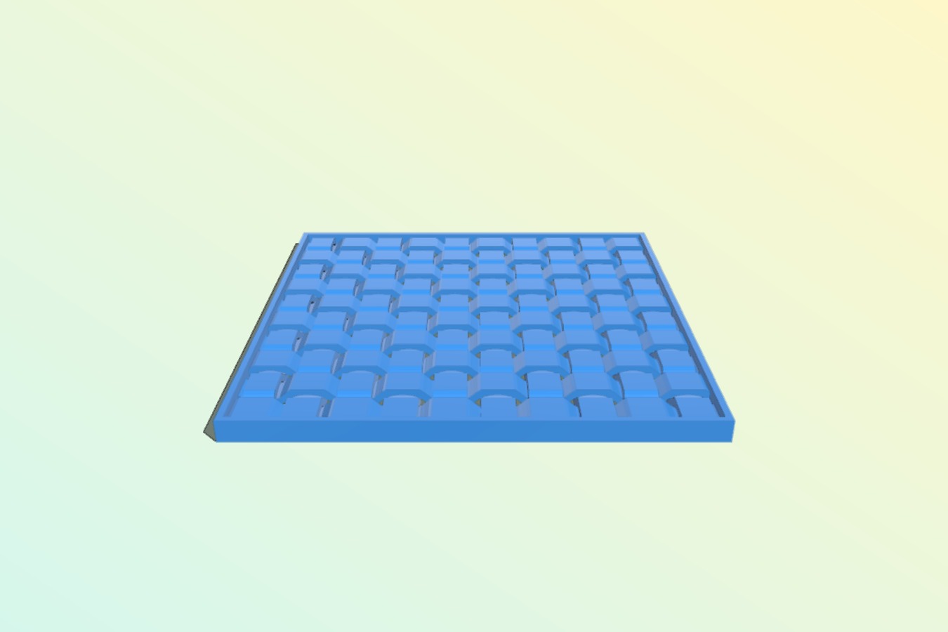 Square Weave Coaster