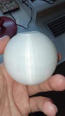 christmas balls with light and photo customizable | 3d print model