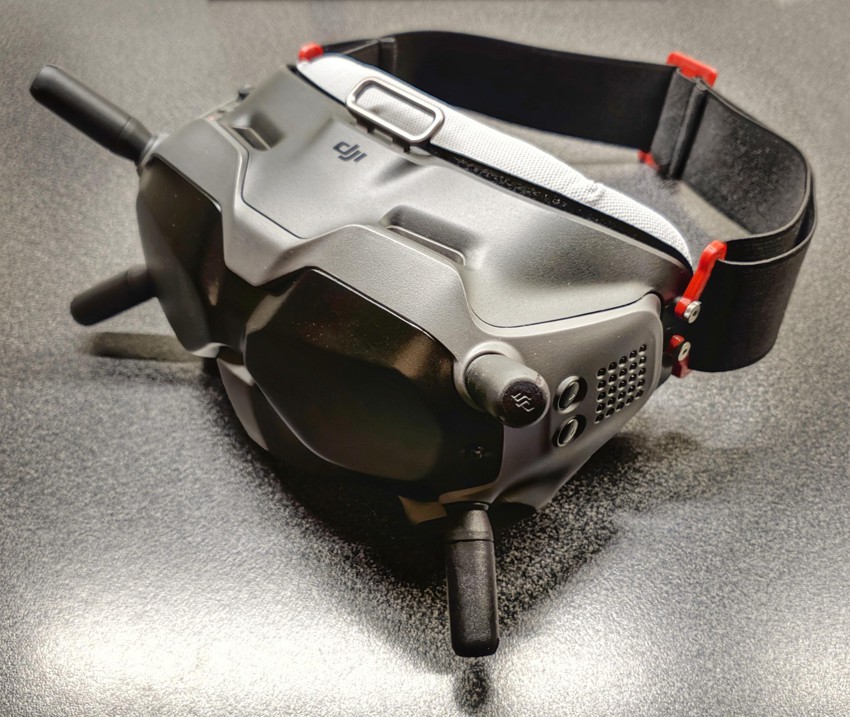 DJI FPV Goggle home made strap 40mm band