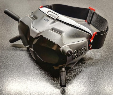 DJI FPV Goggle home made strap 40mm band | 3d print model