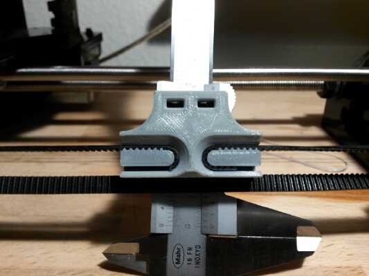 Timing belt mount for Geetech i3 X | 3d print model
