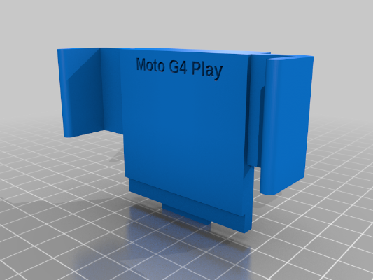 Moto G4 Play dock (with cover) | 3d print model