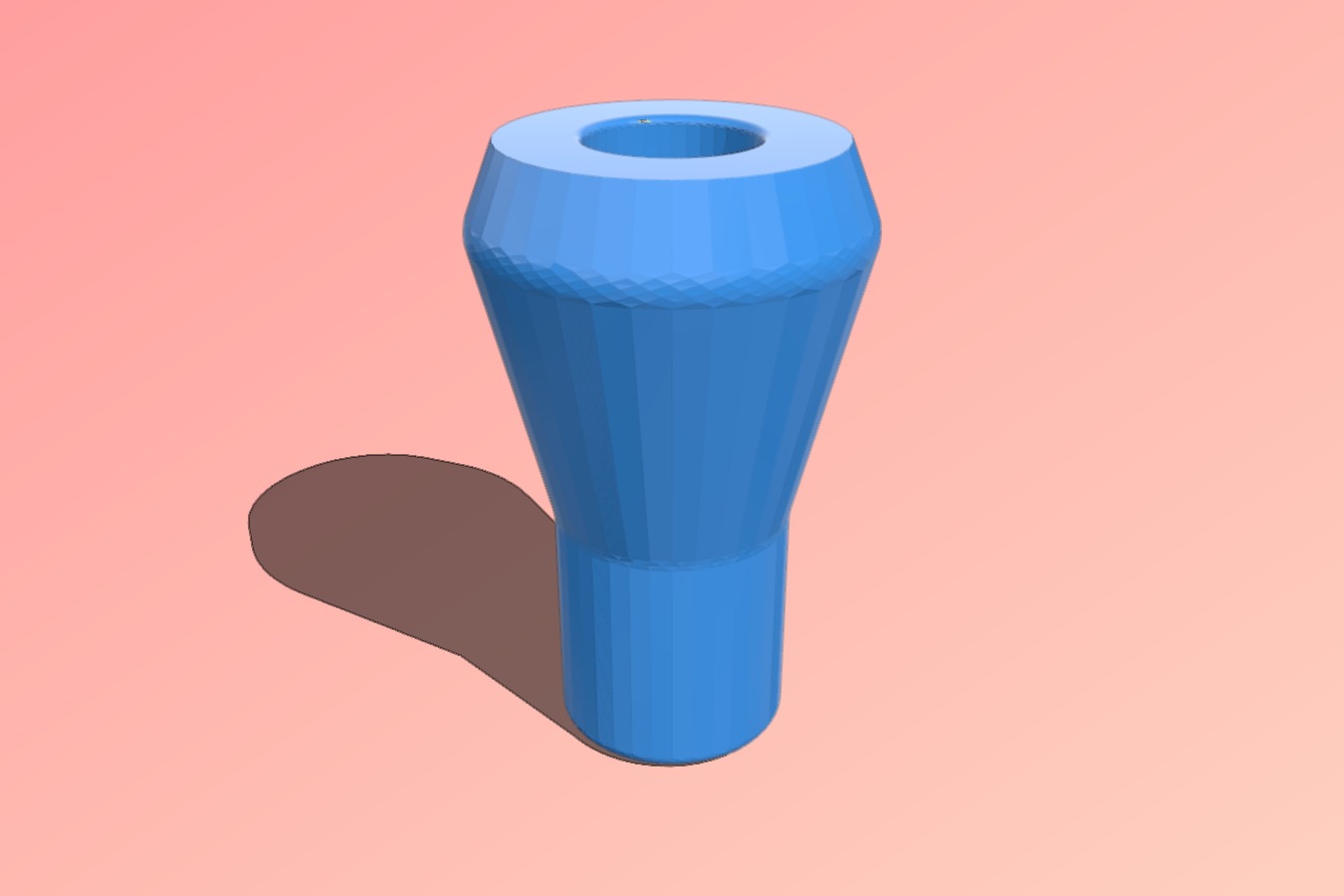 Window blinds knob