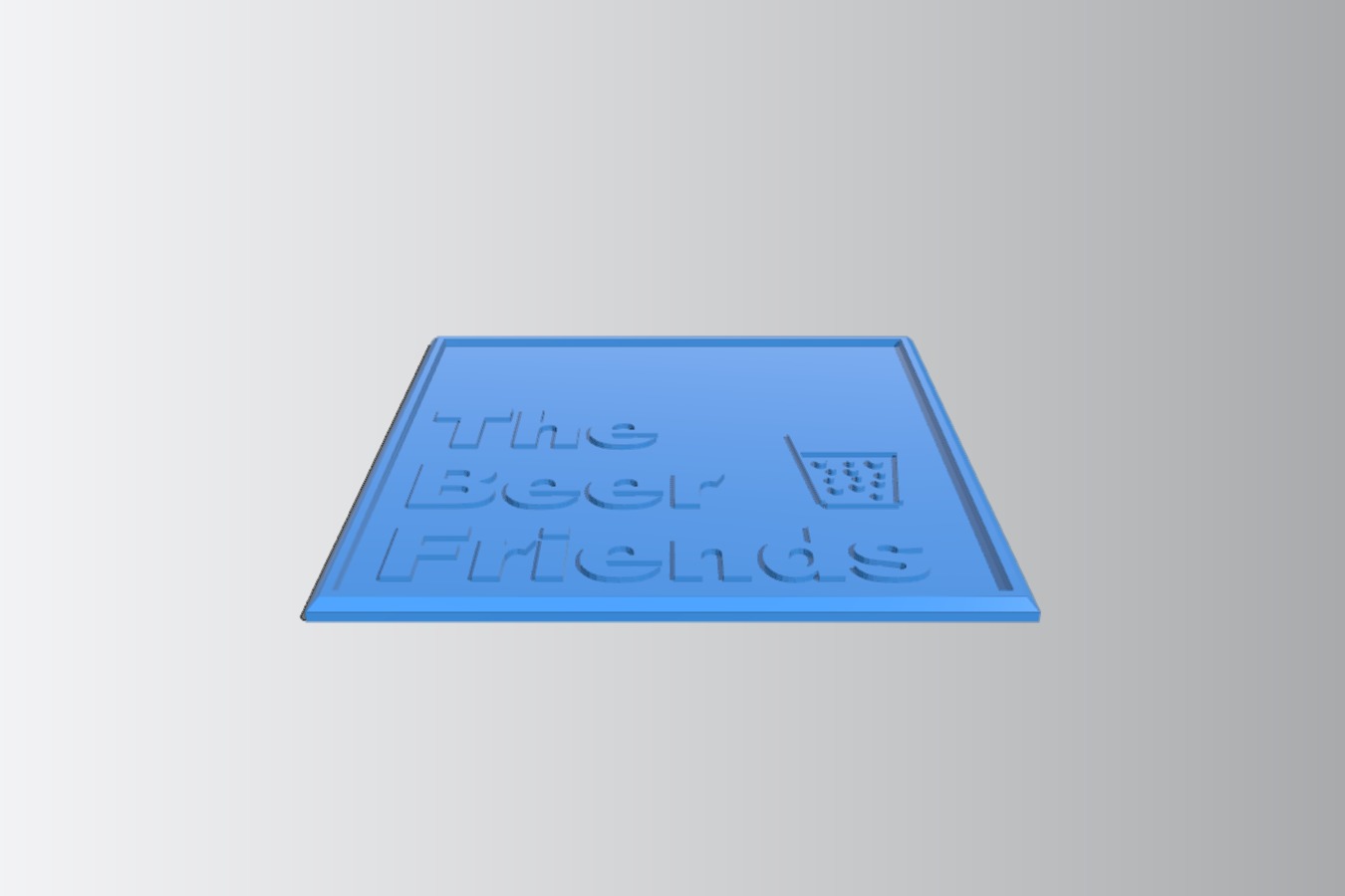 The Beer Friends Coaster