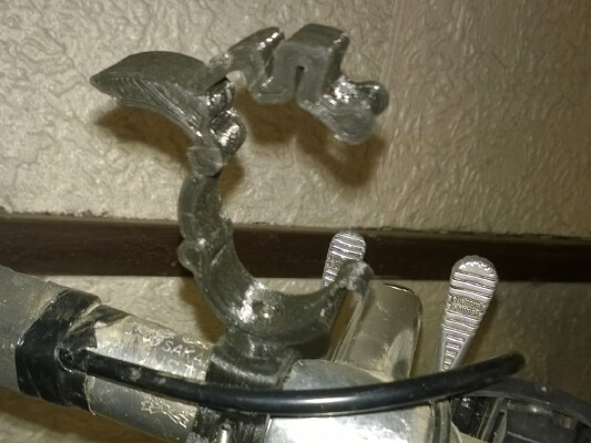 Bike light mount, with quick release | 3d print model