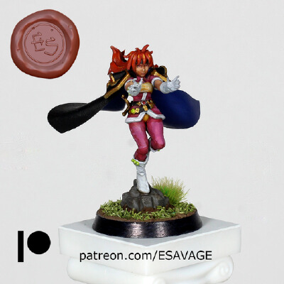 Lina Inverse Slayers 3D Print Miniature | 3d print model