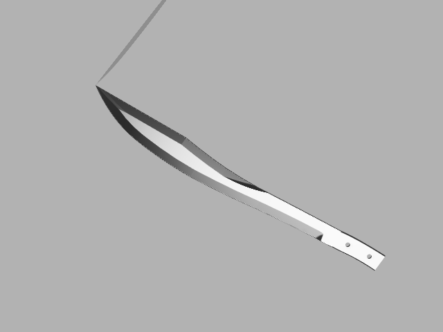 Zuko's Dual Broadswords Blade