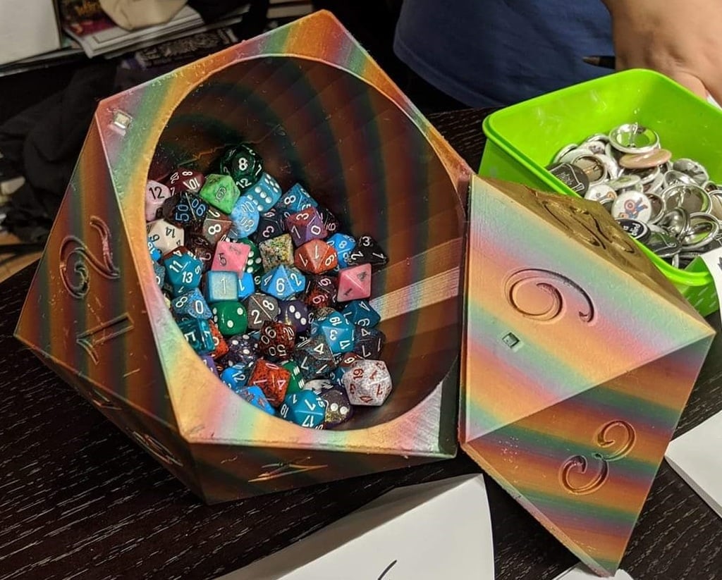 D20 Dice Jar