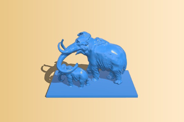 Mammoth – Elephant | 3d print model
