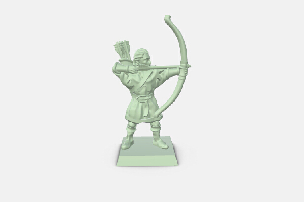 warhammer 40k Elf archer | 3d print model