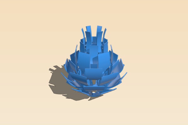 Rtichoke lamp shade | 3d print model