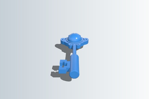 The owl house portal key | 3d print model