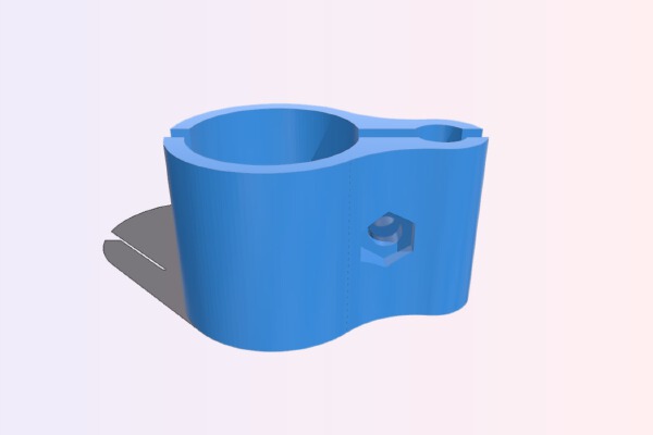 Ski Flag _ Skier Down Flag Holder | 3d print model