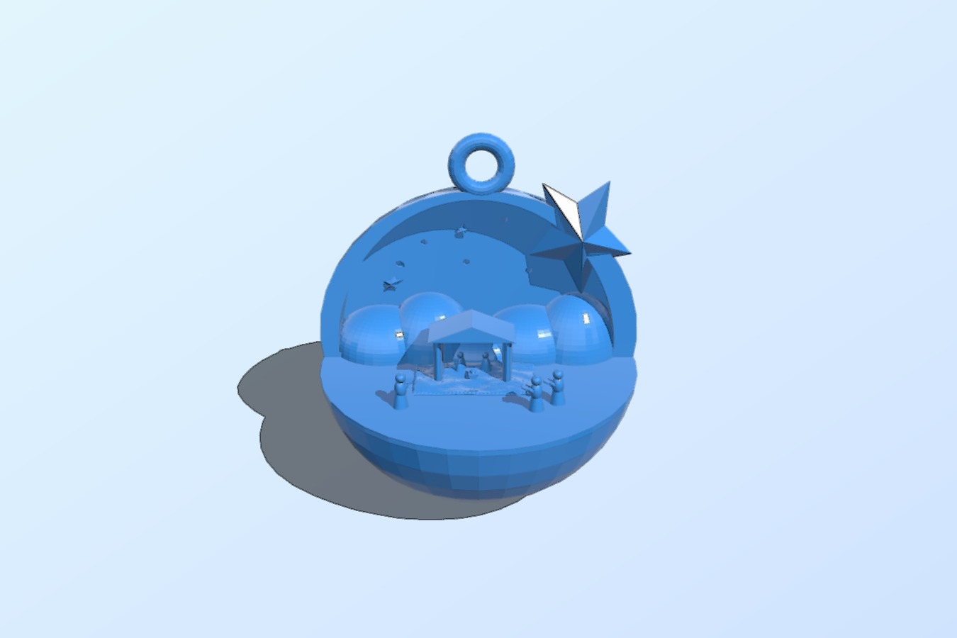 Nativity Bulb – Tinkercad Christmas