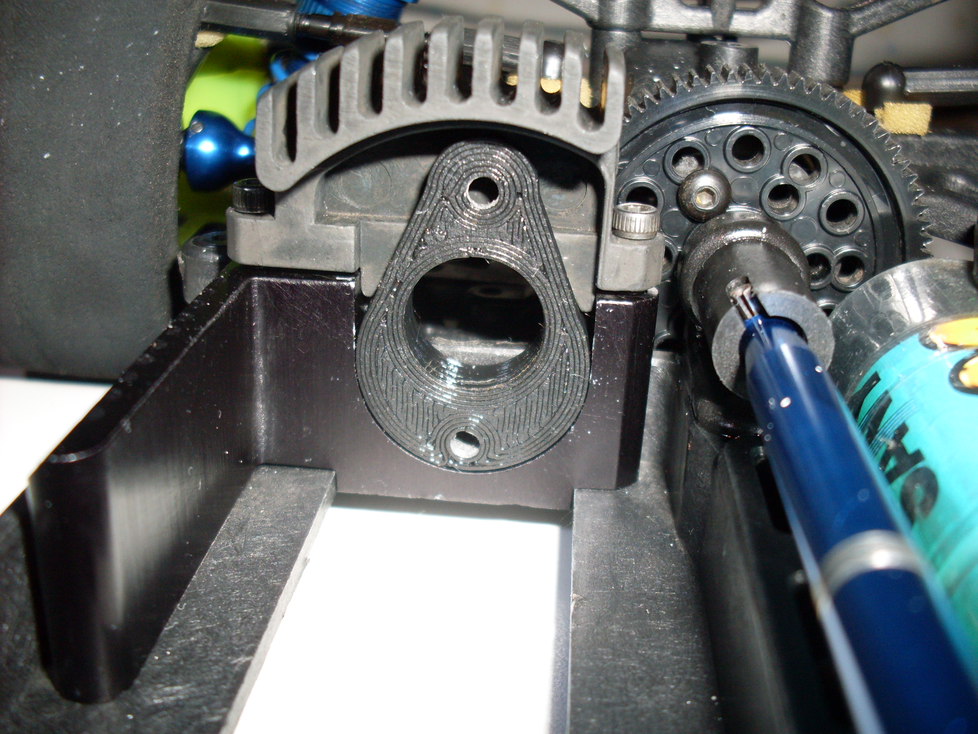 Team Associated TC4 motor mount #3930