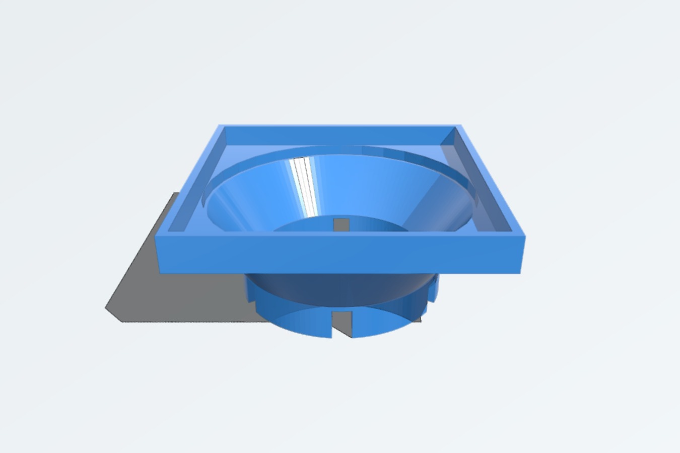 Adapter for Visaton BF32 speaker in FrSky Taranis case