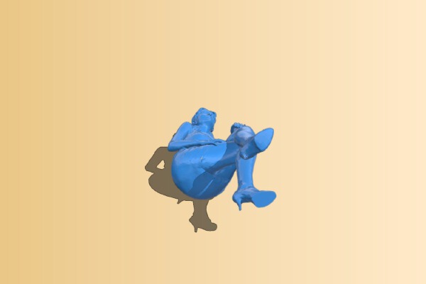 Business woman | 3d print model