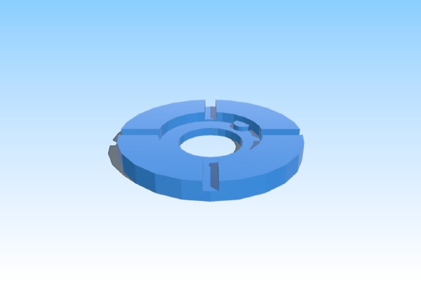 FatDaddy  510 v3 28mm washer | 3d print model