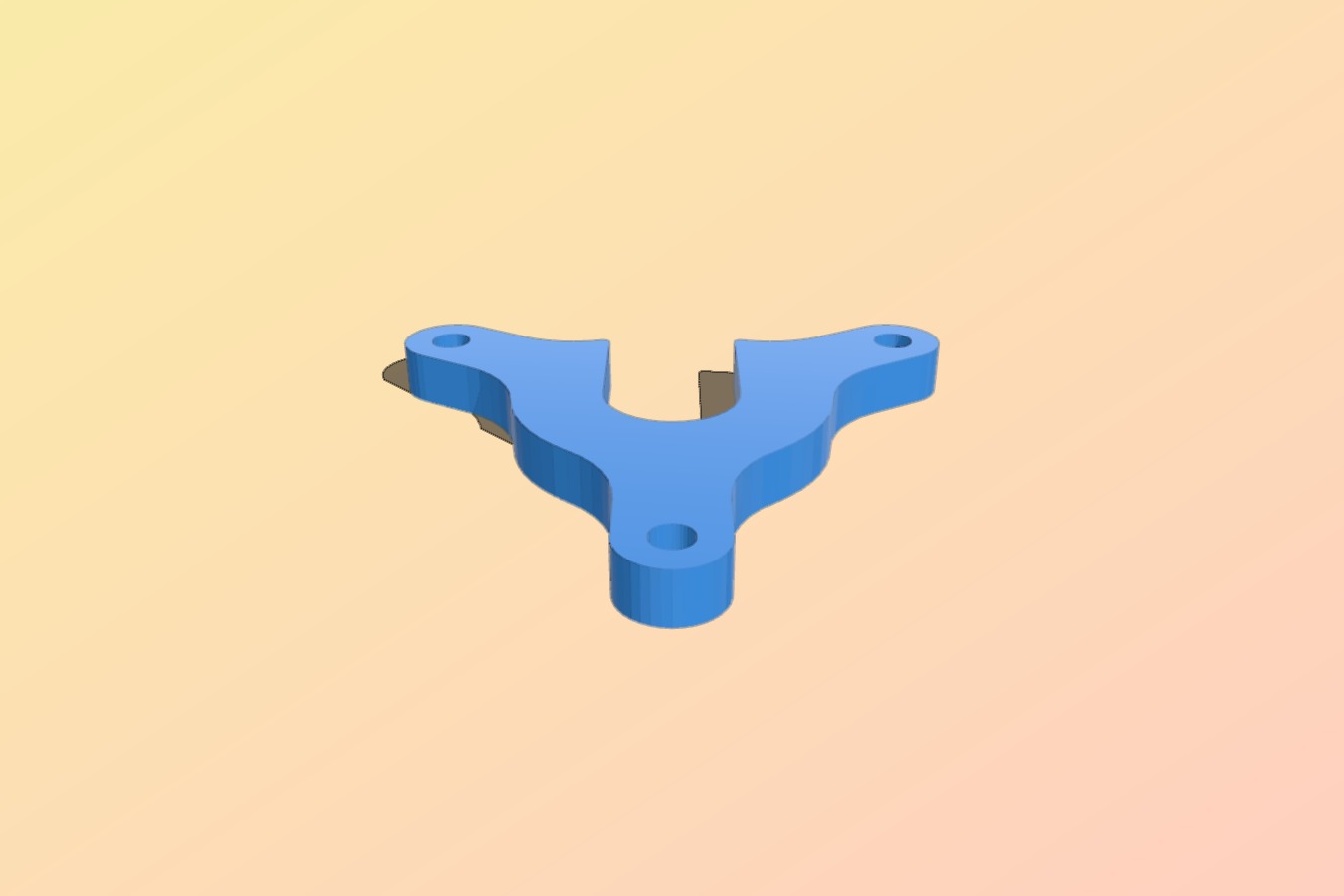 Legacy Kossel Groove Mount Hotend Bowden Adapter 1.75mm