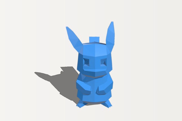 Pikachu Earrings | 3d print model