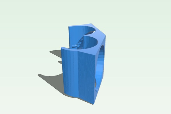 e3d V6 Dual Hotend Mount for Ultimaker Type Printers | 3d print model