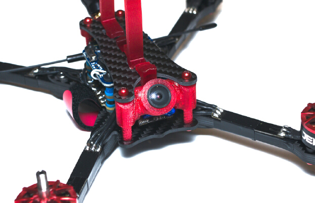 WaFLCopter Race Fixed Camera Mount 20-65 Degrees | 3d print model