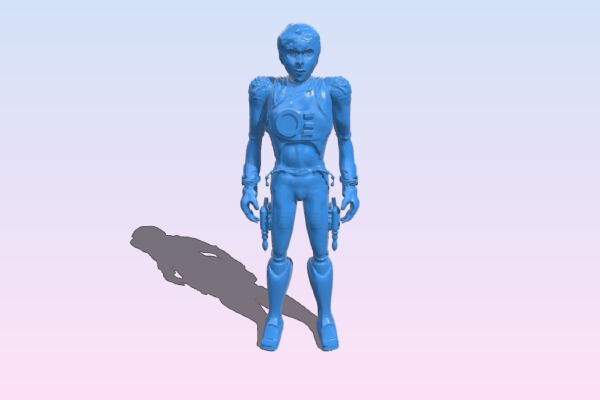 Captain Futur | 3d print model
