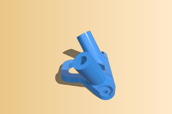 Diatone ET 160 cable & antenna holder | 3d print model