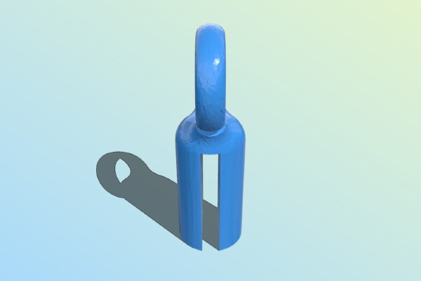 Anycubic i3 Mega Spool Stand Filament Guide | 3d print model