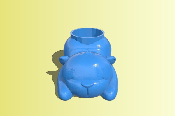 Enlarged Panda pot | 3d print model