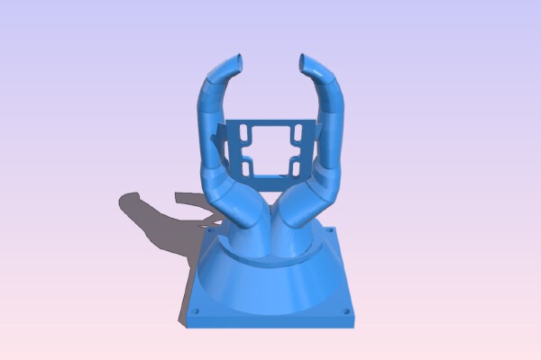 80mm Cooling Fan Upgrade Tevo Tarantula | 3d print model