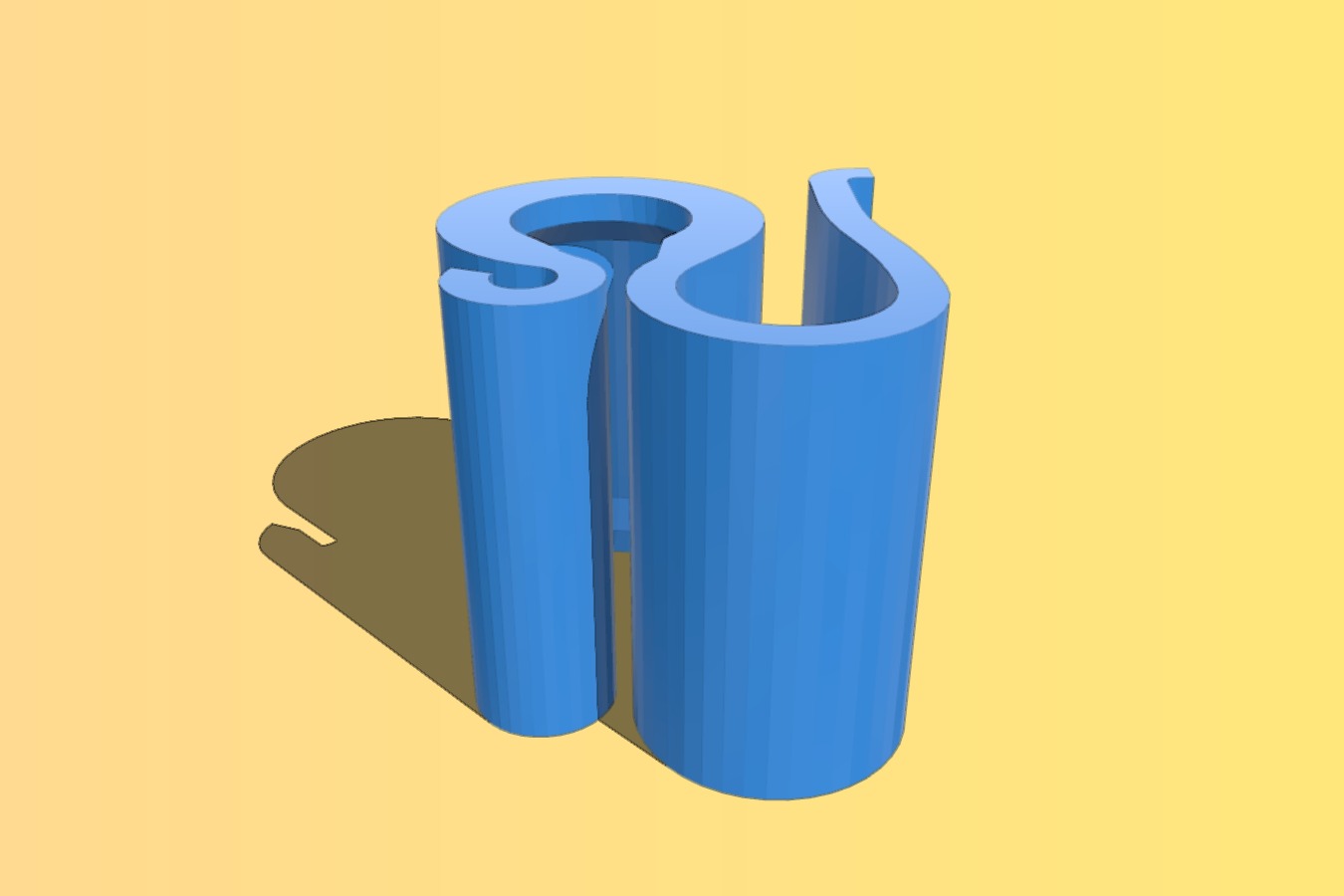 1.75...3.0 mm Filament Clip with filter