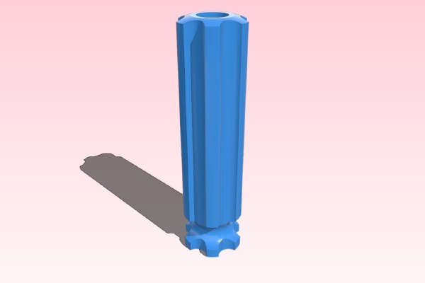 Storage handle screwdriver for magnetic chuck. | 3d print model