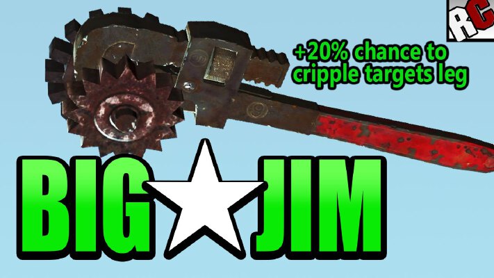 Fallout 4 Big Jim with Heavy Mod | 3d print model