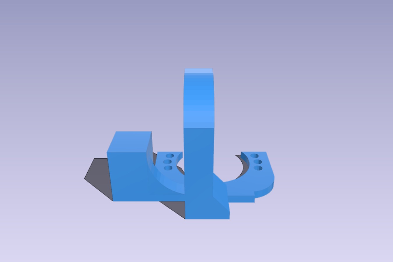 extruder fan air channel for geeetech prusa i3 mk8 & AutoLevel