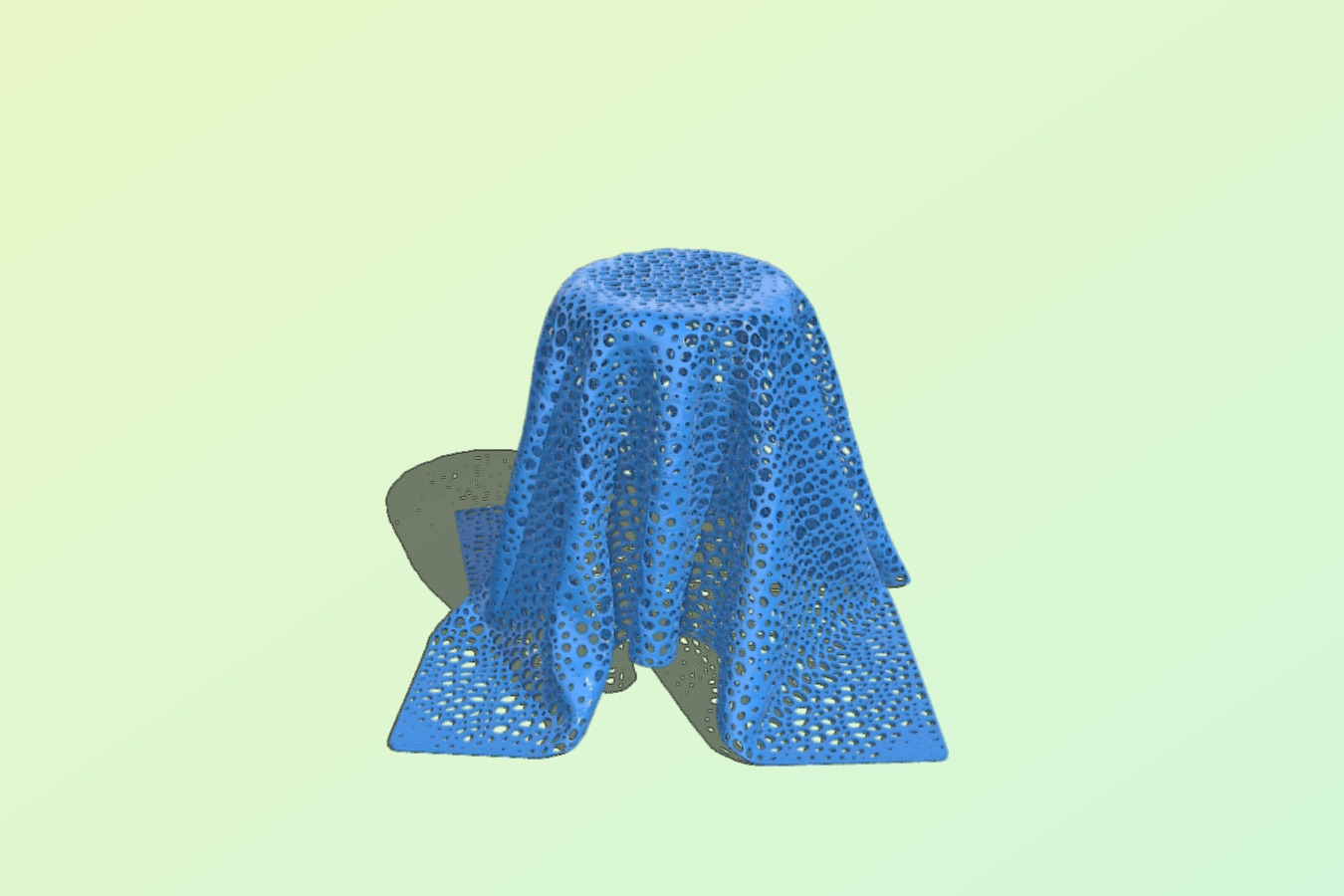 Table lampshade table