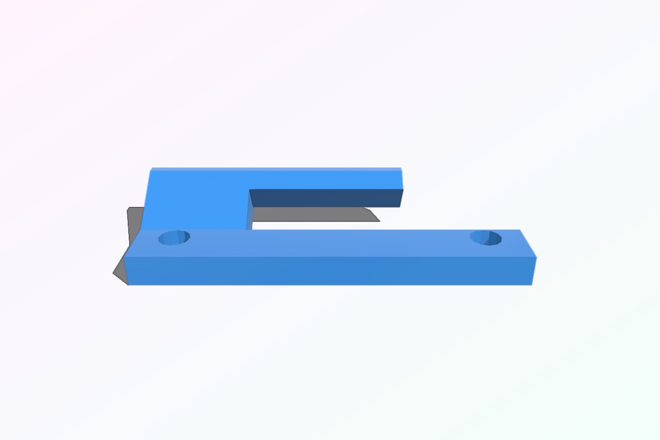 Printrbot Simple Final 40mm Fan Holder