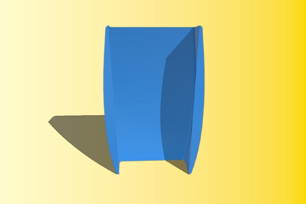 Spitfire Radiators for 3dLabPrint Mk XVI 973mm | 3d print model