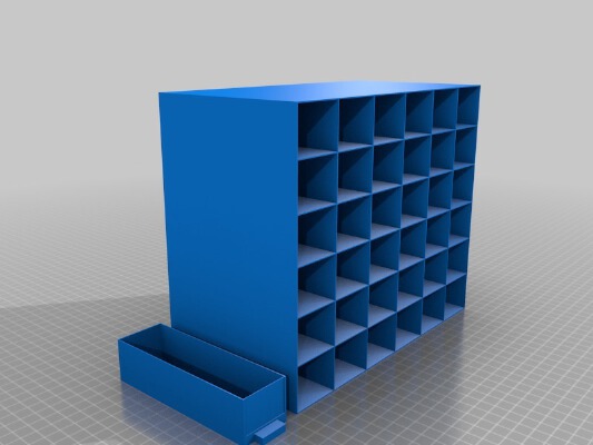 My Customized Storage Box With Drawers | 3d print model