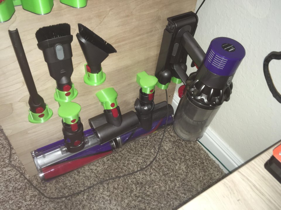 Dyson v10 and Accessory Wall Mounts